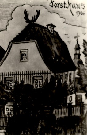 1906 Forsthaus in der Teichstraße