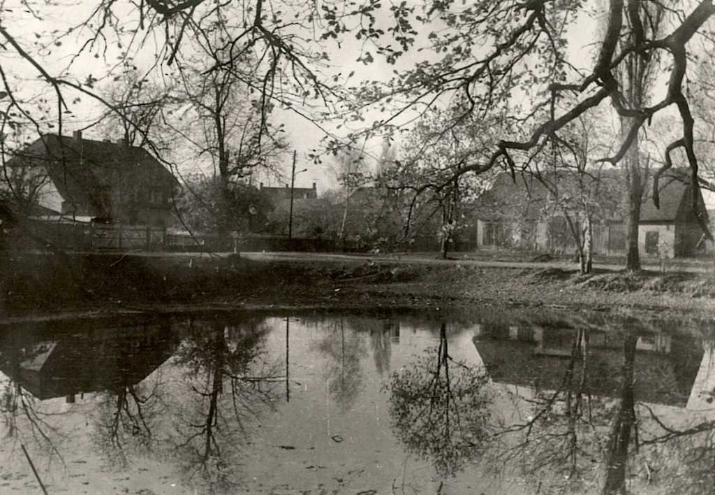 1984 Schloßteich Richtung Teichstraße