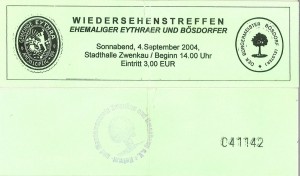 1. Eythratreffen in Zwenkau