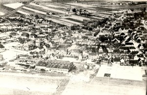 Postkarte Luftbild gesamter Ort